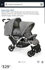 Duowagen chic 4 baby, Ophalen, Zo goed als nieuw, Kinderwagen of Buggy