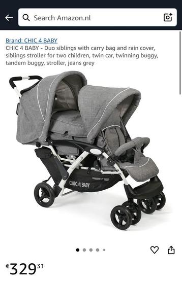 Duowagen chic 4 baby beschikbaar voor biedingen