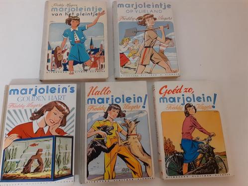 Marjoleintje / Marjolein - 5 leuke meisjesboeken van Freddy, Boeken, Kinderboeken | Jeugd | 10 tot 12 jaar, Gelezen, Fictie, Ophalen of Verzenden