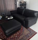 ikea bank leer zwart, Ophalen, Gebruikt, Leer