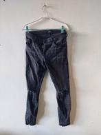 🔥 Stoer & Trendy – Zwarte Ripped Jeans (S) 🔥, Ophalen of Verzenden, Gedragen, Zwart, W27 (confectie 34) of kleiner