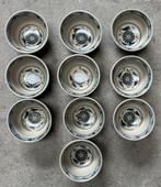 Bat Trang Vietnam mini kom - Set van 11 stuks Diameter 8 cm, Ophalen of Verzenden