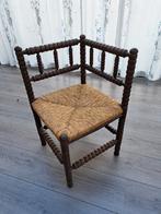 Antiek rieten hoekstoeltje, Antiek en Kunst, Ophalen