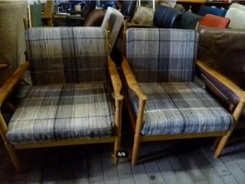 vintage easy chair fauteuil mid-century stukprijs beschikbaar voor biedingen