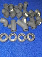 50mm pvc koppelingen, Doe-het-zelf en Verbouw, Buizen en Afvoer, Pvc, Overige typen, Nieuw, Ophalen of Verzenden