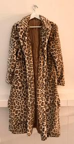 Panterprint fake fur bontjas luipaard lange nep bontjas M, Kleding | Dames, Ophalen of Verzenden, Nieuw, Maat 38/40 (M), Overige kleuren
