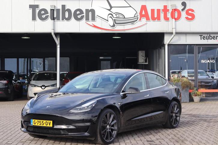 Tesla Model 3 Long Range AWD 75 kWh SOH 89,2%, BTW AUTO Auto, Auto's, Tesla, Bedrijf, Te koop, Model 3, 4x4, ABS, Airbags, Airconditioning