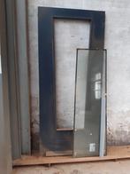 Voordeur hardhout 93x 211, Doe-het-zelf en Verbouw, Deuren en Horren, Ophalen, Gebruikt, 80 tot 100 cm, Buitendeur