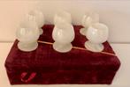 Set van 6 Marmeren Glaasjes in Doos, Ophalen of Verzenden