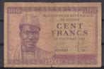 Guinee 100 francs 1958, Postzegels en Munten, Bankbiljetten | Afrika, Ophalen of Verzenden, Guinee, Los biljet