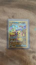 Pikachu ex gold card, Ophalen of Verzenden, Zo goed als nieuw, Losse kaart