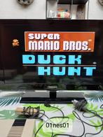 Originele NES 8BIT gameset van Nintendo, (01nes t/m 15)., Ophalen of Verzenden, Gebruikt, Met 2 controllers, Met zapper/pistool