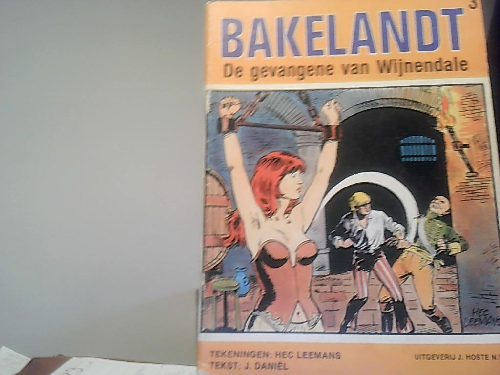 bakelandt nr 3 de gevangene van wijnendale uit 1979, Eén stripboek, Ophalen of Verzenden, Zo goed als nieuw