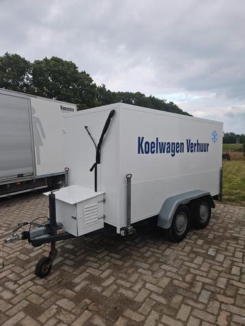 Te huur koelwagen koelaanhangwagen  beschikbaar voor biedingen