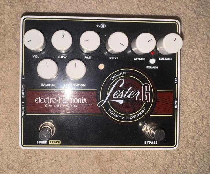 Electro Harmonix Lester G Rotary Speaker Pedaal, Muziek en Instrumenten, Effecten, Zo goed als nieuw, Overige typen, Ophalen of Verzenden