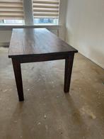 Massief houten eettafel - opknapper, Ophalen, Kersenhout, Gebruikt, 50 tot 100 cm