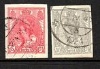 678 Nvph 82-83 koningin Wilhelmina gebruikt zie scan, Postzegels en Munten, Postzegels | Nederland, Ophalen of Verzenden, T/m 1940