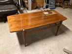 Vintage salontafel hout, Huis en Inrichting, Tafels | Salontafels, Ophalen, Gebruikt, 100 tot 150 cm, Onbekend