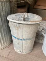 Zinken vuilnisemmer uit s’gravenhage, Ophalen, Zo goed als nieuw, Minder dan 50 cm