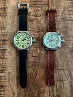 Tauchmeister 1937 Horloges - Set van 2 - T0187 en T0216, Sieraden, Tassen en Uiterlijk, Horloges | Heren, Overige merken, Staal