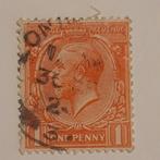 1 Penny King George Postzegel, Postzegels en Munten, Postzegels | Europa | UK, Ophalen of Verzenden, Gestempeld