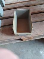 Magazijn bakjes opberg bakjes 12x22x14 ophalen voor 25 euro, Ophalen, Gebruikt