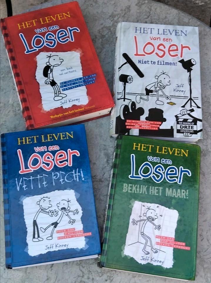 Het leven van een loser ~ Jeff Kinney, Boeken, Kinderboeken | Jeugd | onder 10 jaar, Zo goed als nieuw, Fictie algemeen, Ophalen of Verzenden