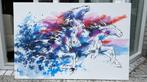 Paarden van de Camargue, Antiek en Kunst, Kunst | Schilderijen | Modern, Ophalen