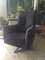 Draai stoel kleur antraciet, Huis en Inrichting, Fauteuils, Ophalen, Zo goed als nieuw, 50 tot 75 cm