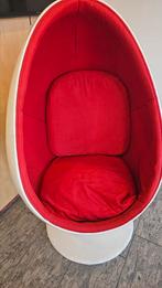 Eero Aarnio lounge stoel. Egg pod chair. , Huis en Inrichting, Stoelen, Ophalen, Wit, Zo goed als nieuw, Eén