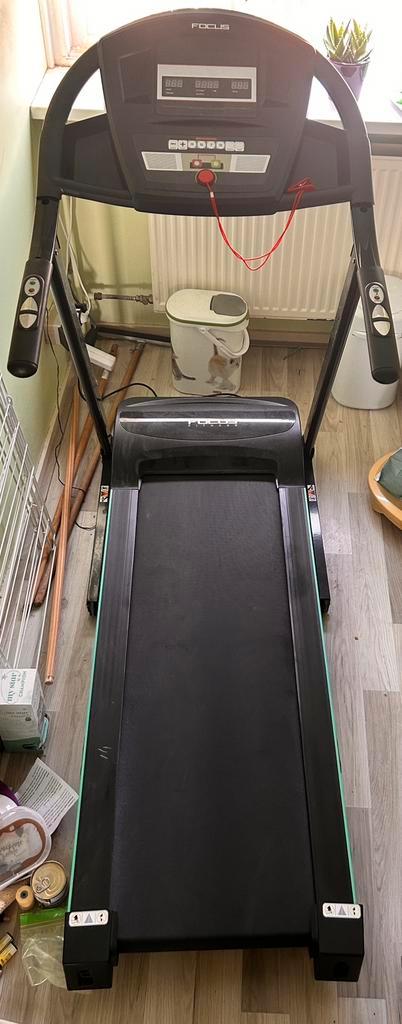 Focus fitness Jet 2 loopband opklapbaar., Sport en Fitness, Fitnessapparatuur, Zo goed als nieuw, Loopband, Benen, Metaal, Ophalen