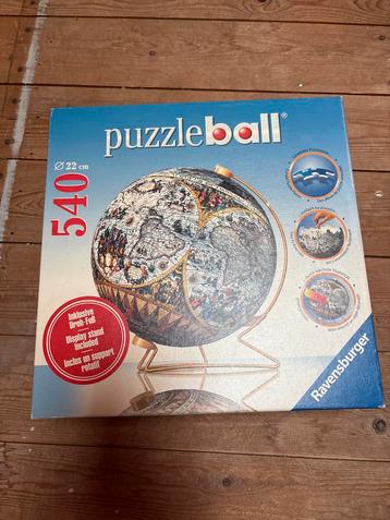Ravensburger Puzzleball 540 stukjes - Compleet beschikbaar voor biedingen