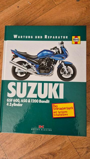 Werkplaats handboek Suzuki GSF Bandit, Duitstalig beschikbaar voor biedingen