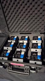 Mooie set 9x 3W full colour line grating lasers DMX Analoog, Ophalen, Zo goed als nieuw, Laser, Kleur