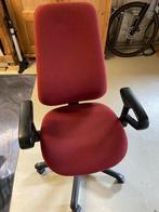 Dauphin Bureaustoel, Huis en Inrichting, Bureaustoelen, Ophalen, Zo goed als nieuw, Rood, Bureaustoel
