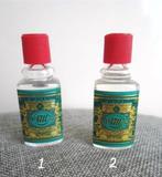 2 Monsterflesjes eau de cologne 4711 3 ml. Gevuld., Verzamelen, Parfumverzamelingen, Ophalen of Verzenden, Nieuw, Parfumfles, Gevuld