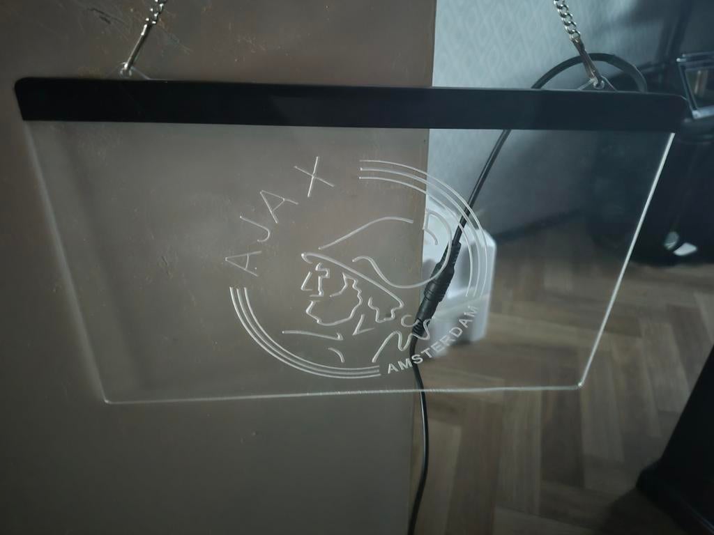 Ajax  led lamp, Ophalen of Verzenden, Zo goed als nieuw, Ajax, Overige typen