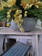 zomers boeket kunstbloemen in antieke schaal, Belle Vieille Brocante, Nieuw, Ophalen of Verzenden, Jolandamonsieurs@gmail.com