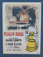 Vintage Moulin Rouge poster, Verzamelen, Ophalen, Huis en Inrichting