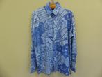 Vintage batik blouse overhemd lange mouwen M | HIP 2eHands |, Kleding | Heren, Gedragen, Blauw, Ardiyanto, Ophalen of Verzenden