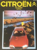 Folder van Citroën CX 2 liter berlines, gedrukt 1981, Ophalen of Verzenden, Nieuw, Citroën