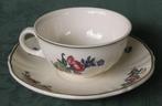 Nr PP102A: 5 V en B Alt Strassburg theekoppen met schotel, Antiek en Kunst, Antiek | Servies los, Ophalen of Verzenden