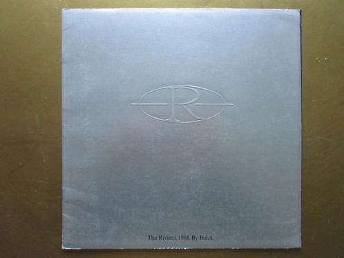 1968 BUICK RIVIERA prestige brochure, Engels, Boeken, Auto's | Folders en Tijdschriften, Zo goed als nieuw, Overige merken, Ophalen of Verzenden