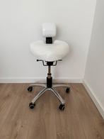 BQE Dynamic zadelkruk/bureaustoel/tandarts stoel, Ophalen of Verzenden, Zo goed als nieuw, Zwart, Bureaukruk