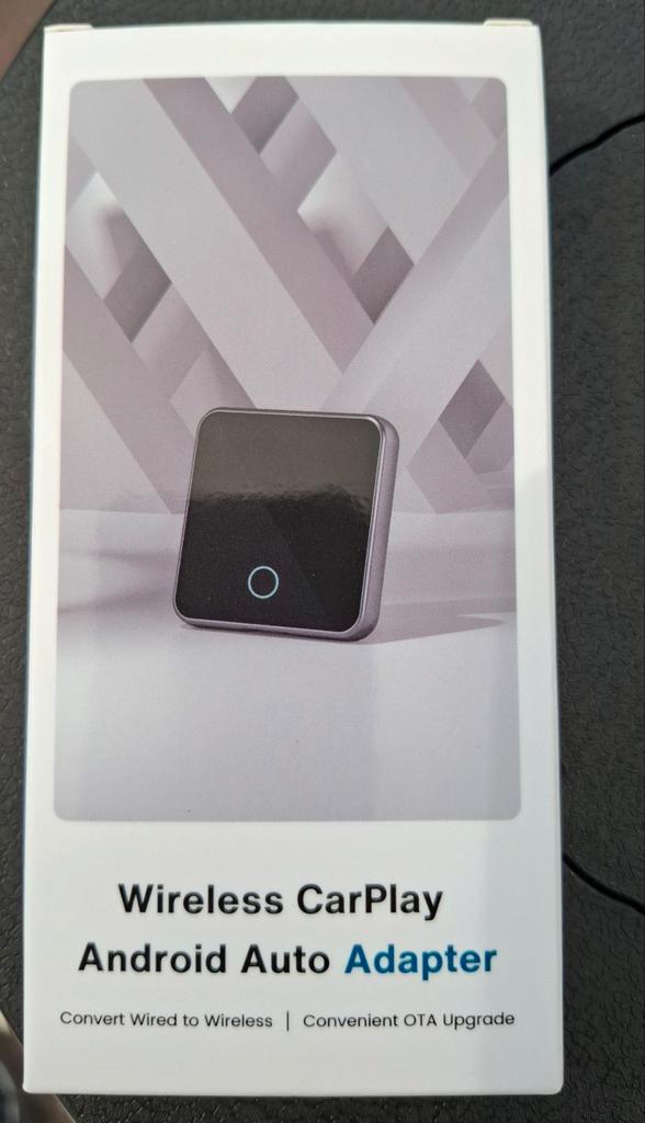 Draadloze CarPlay & Android Auto Adapter - Nieuw!, Auto diversen, Auto-accessoires, Nieuw, Ophalen of Verzenden