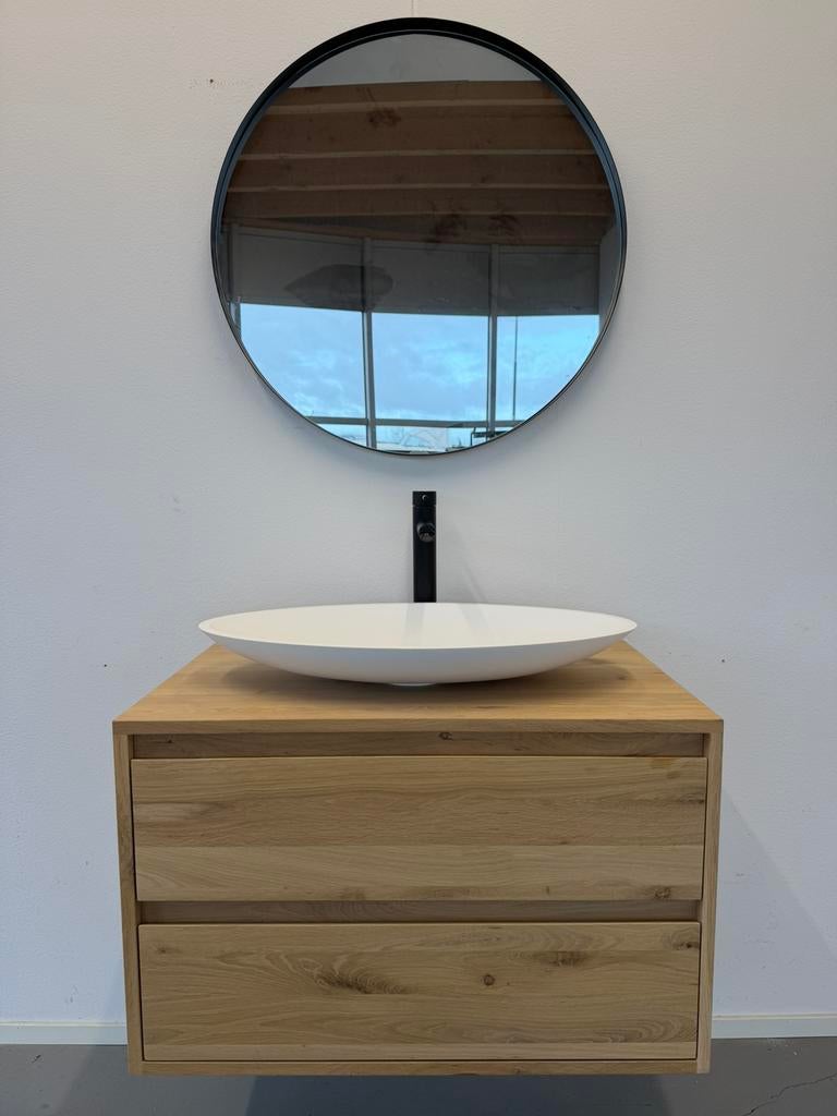 Nieuwe waskommen ovaal Solid Surface, Doe-het-zelf en Verbouw, Sanitair, Ophalen of Verzenden, Nieuw