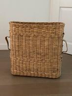 Rieten paraplubak/munitiemand, Ophalen, Zo goed als nieuw, Rond, Riet