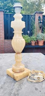 Mooie lampenvoet (onyx), Antiek en Kunst, Antiek | Lampen, Ophalen