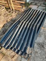 Gratis Onduline dakplaten af te halen, Doe-het-zelf en Verbouw, Dakpannen en Dakbedekking, Kunststof, Gebruikt, Zwart, 15 m² of meer
