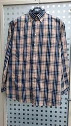 Overhemd XXL burberry ruit mt 45/46, Ophalen of Verzenden, Zo goed als nieuw, Overige halswijdtes
